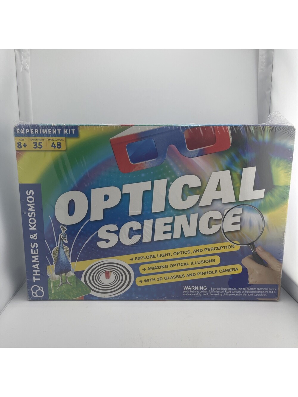 Thames & Kosmos Optical Science Experiment Kit Educational NEW 35 Experiments